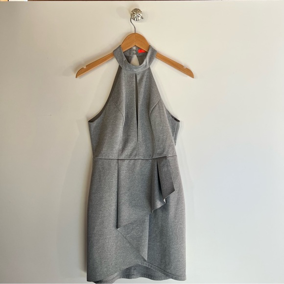 BANJUL GRAY MINI DRESS , SIZE:MEDIUM - Picture 8 of 13